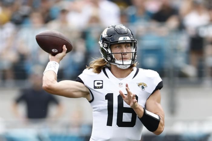 Jaguars quarterback Trevor Lawrence